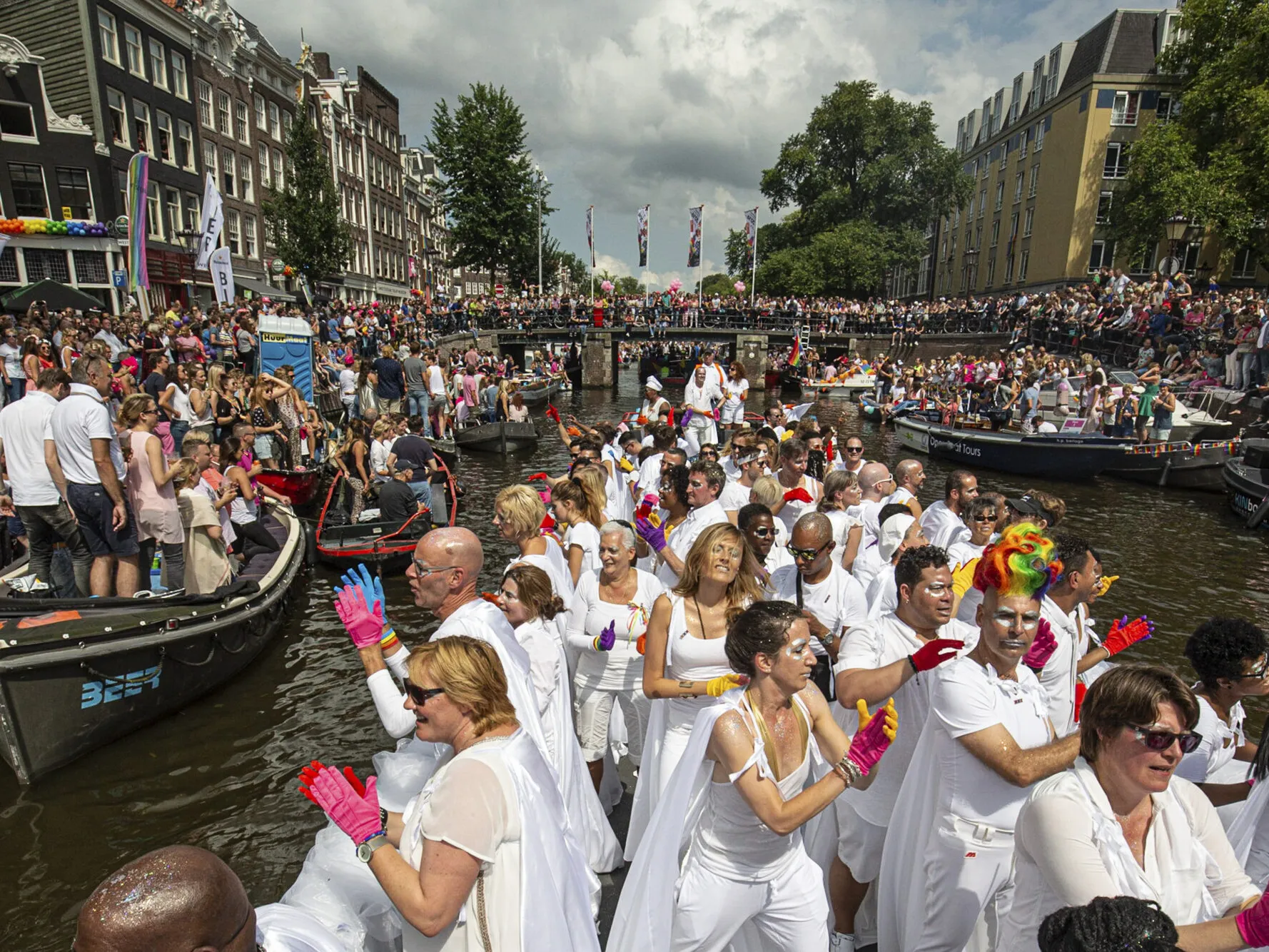Grachtenmuseum EuroPride boot Gijs Stork 2016 foto Jan Willem Kaldenbach