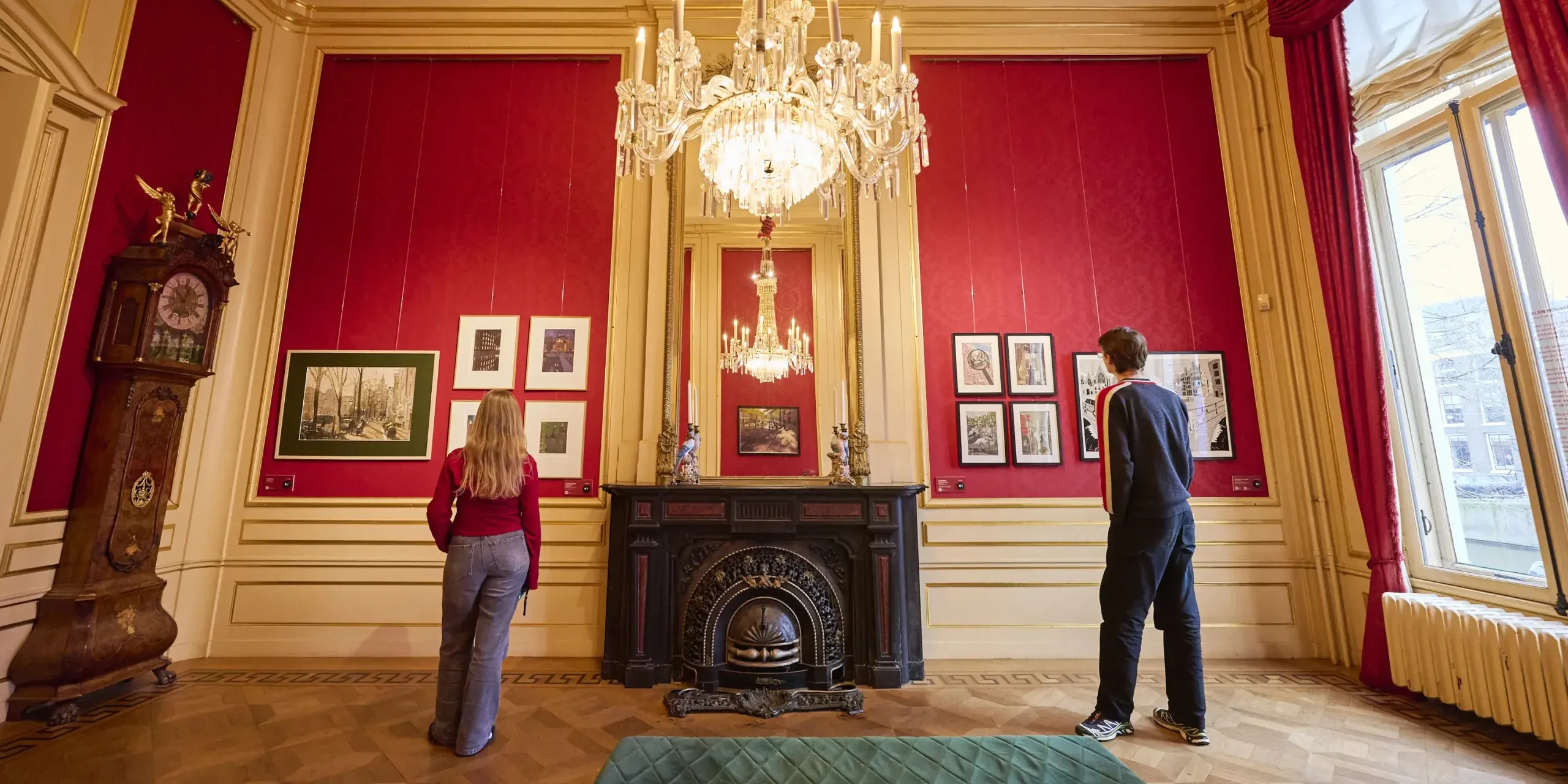 Grachtenmuseum Rode Salon tijdelijke tentoonstelling foto Rebekka Mell