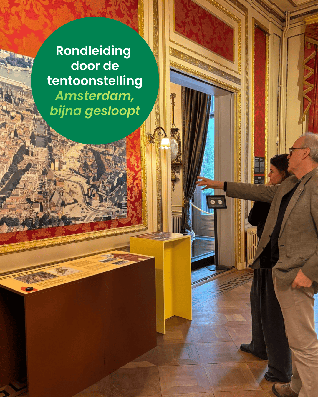 Foto collage met kunstwerken van de Grachten van Amsterdam