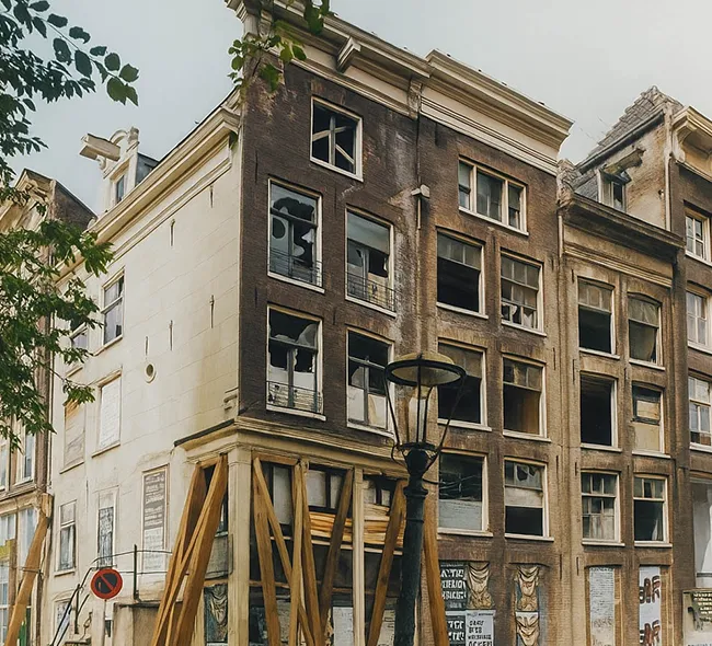 Amsterdam, bijna gesloopt