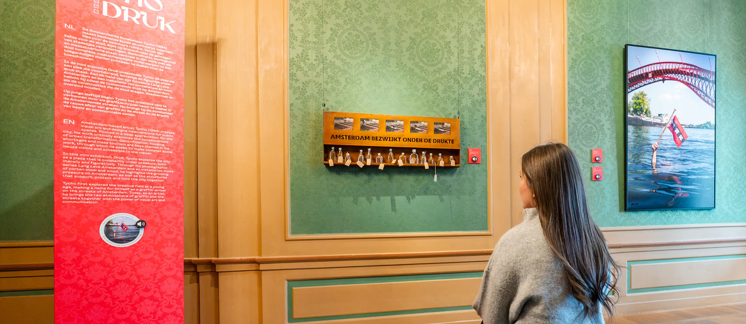 Tentoonstelling 'Druk' in het Grachtenmuseum © Rebekka Mell